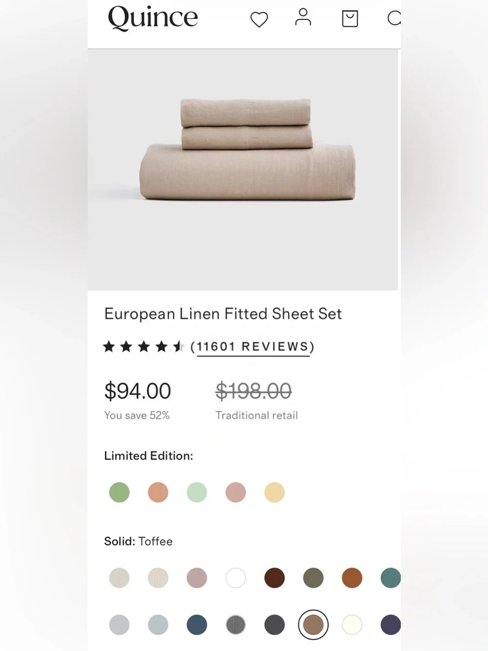 Quince nwt european